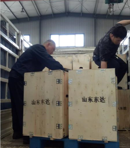 山東東達(dá)一批氣動隔膜泵發(fā)往安徽淮南